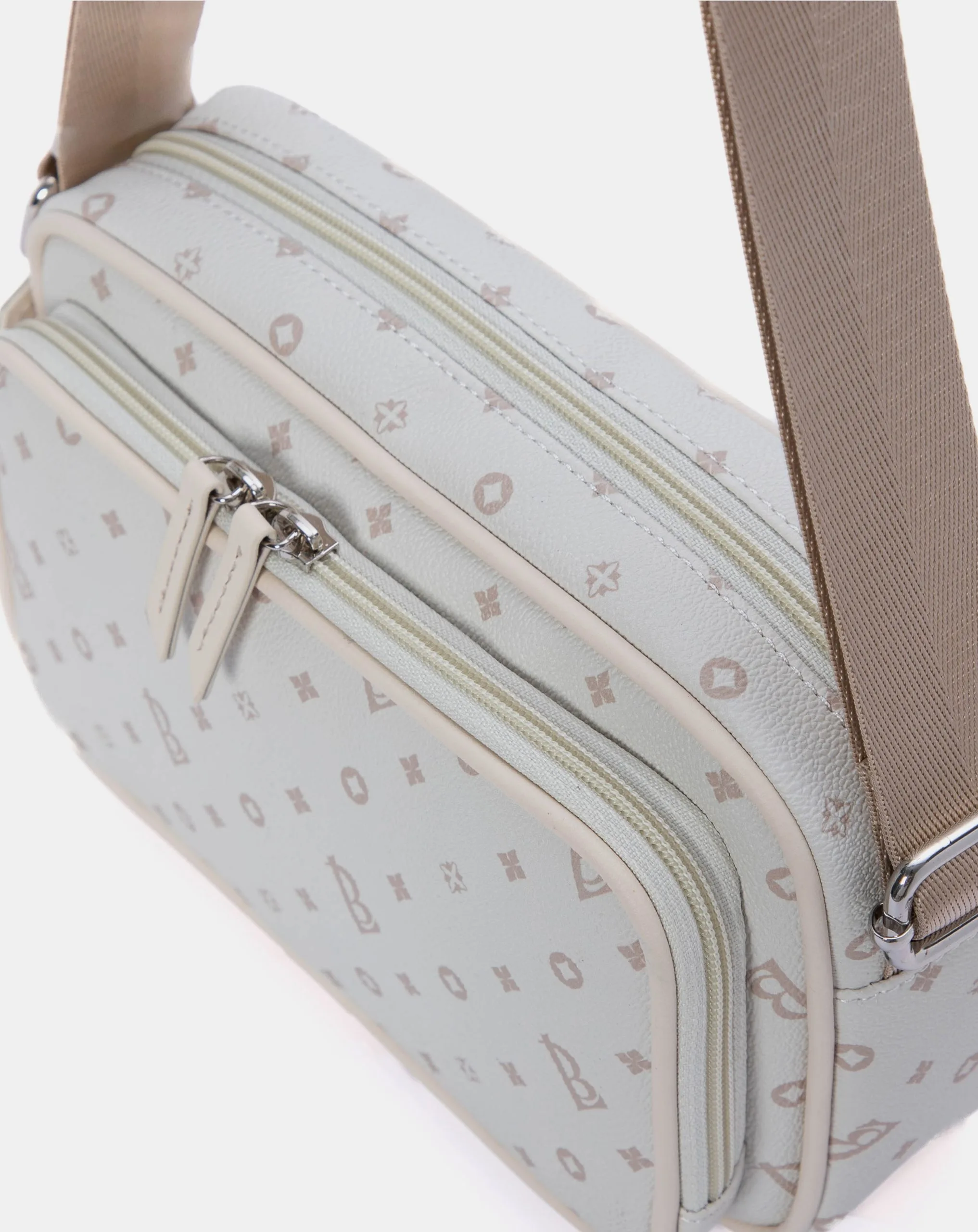 Crossbody Bag Unisex - 7TNPVC03 Trắng Kem - Ảnh 8