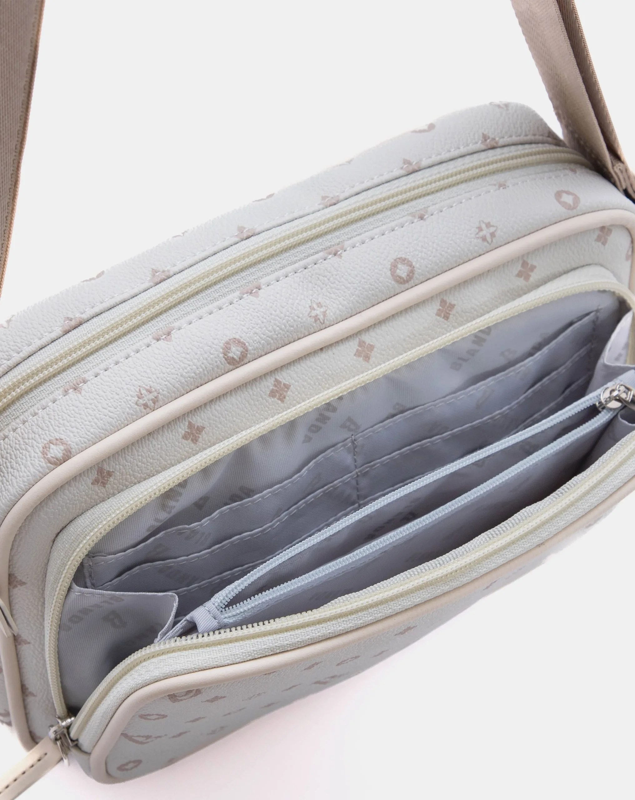 Crossbody Bag Unisex - 7TNPVC03 Trắng Kem - Ảnh 6