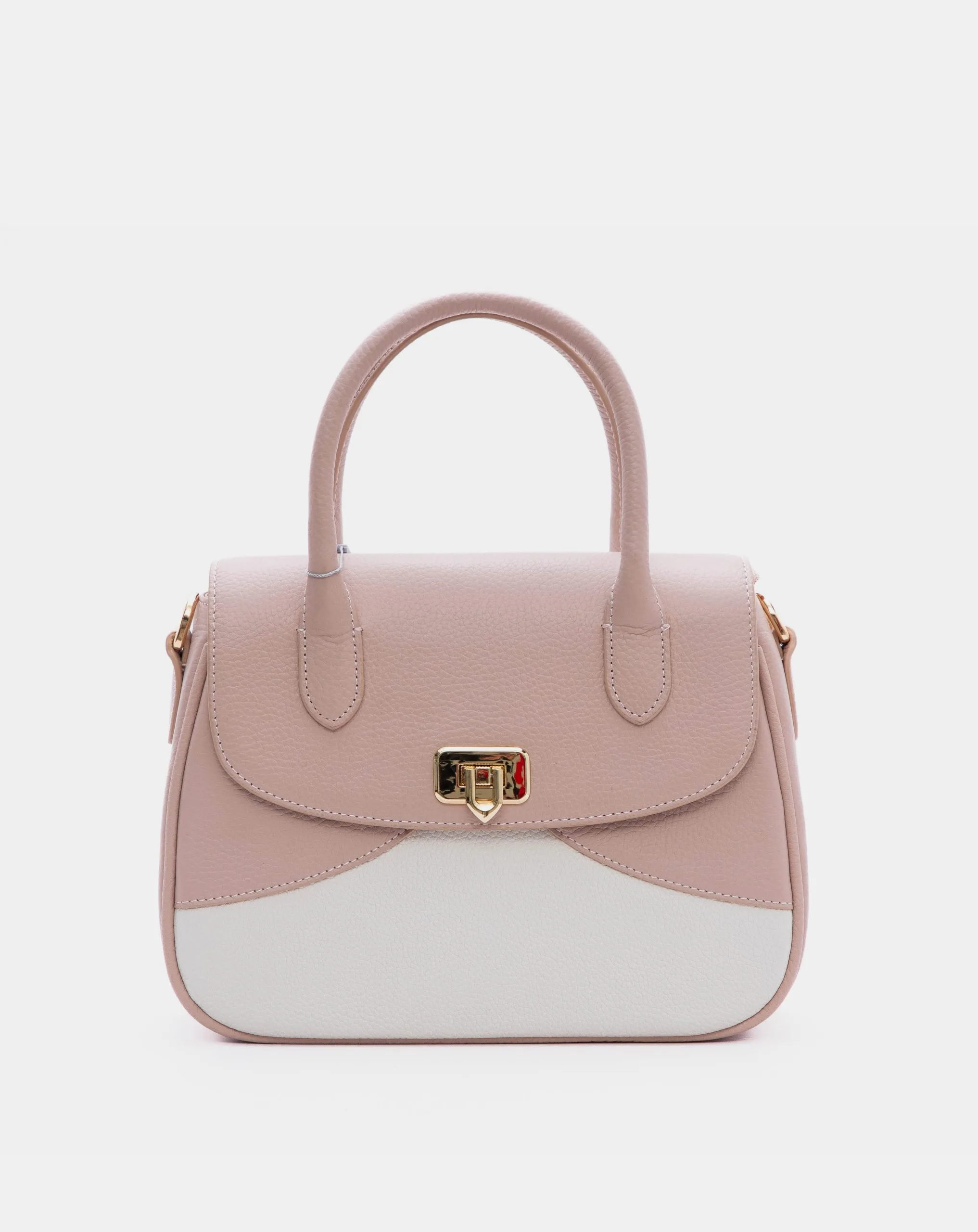 Trapezoid Leather Handbag 9TNBH171 - Ảnh 9