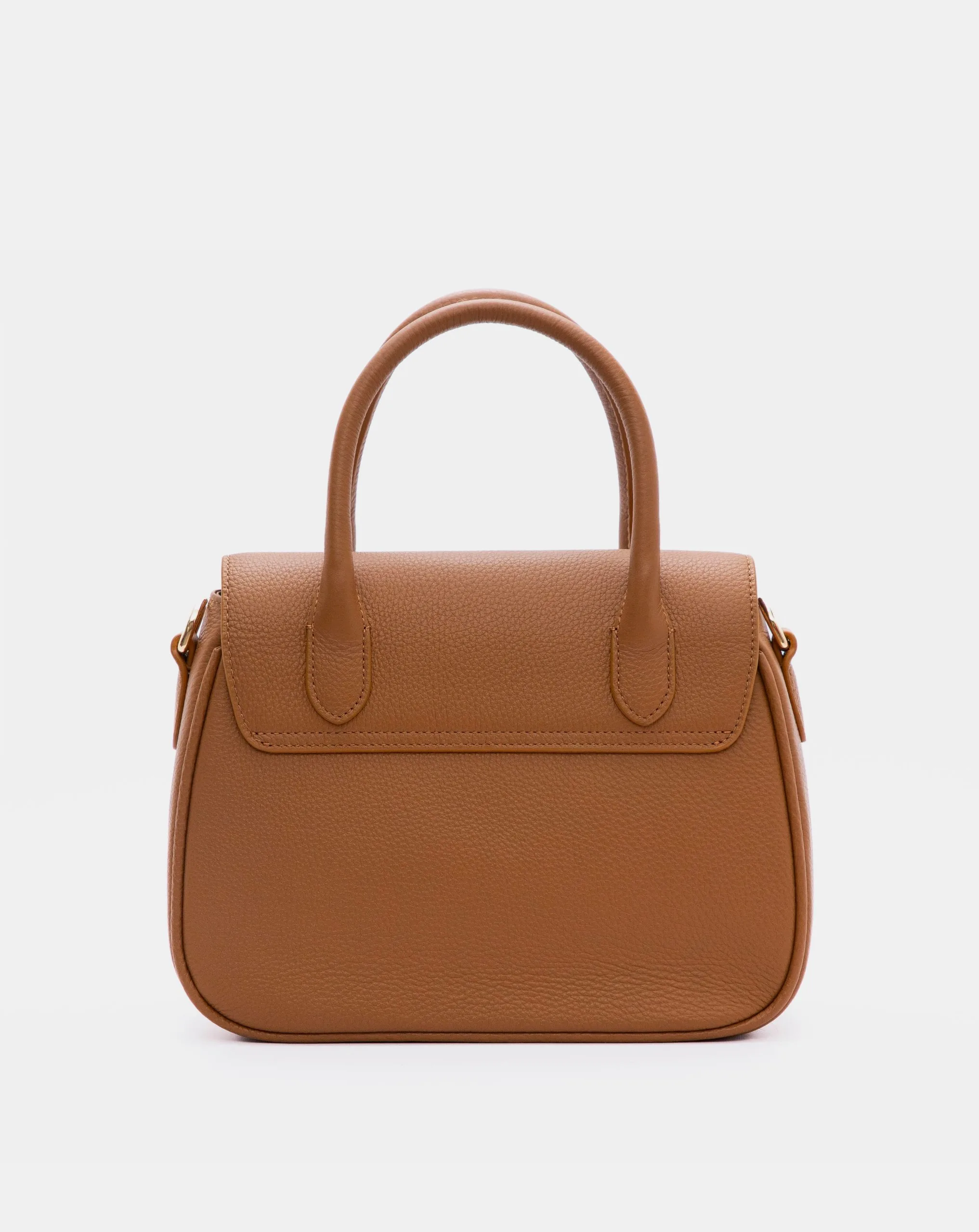 Trapezoid Leather Handbag 9TNBH171 - Ảnh 5