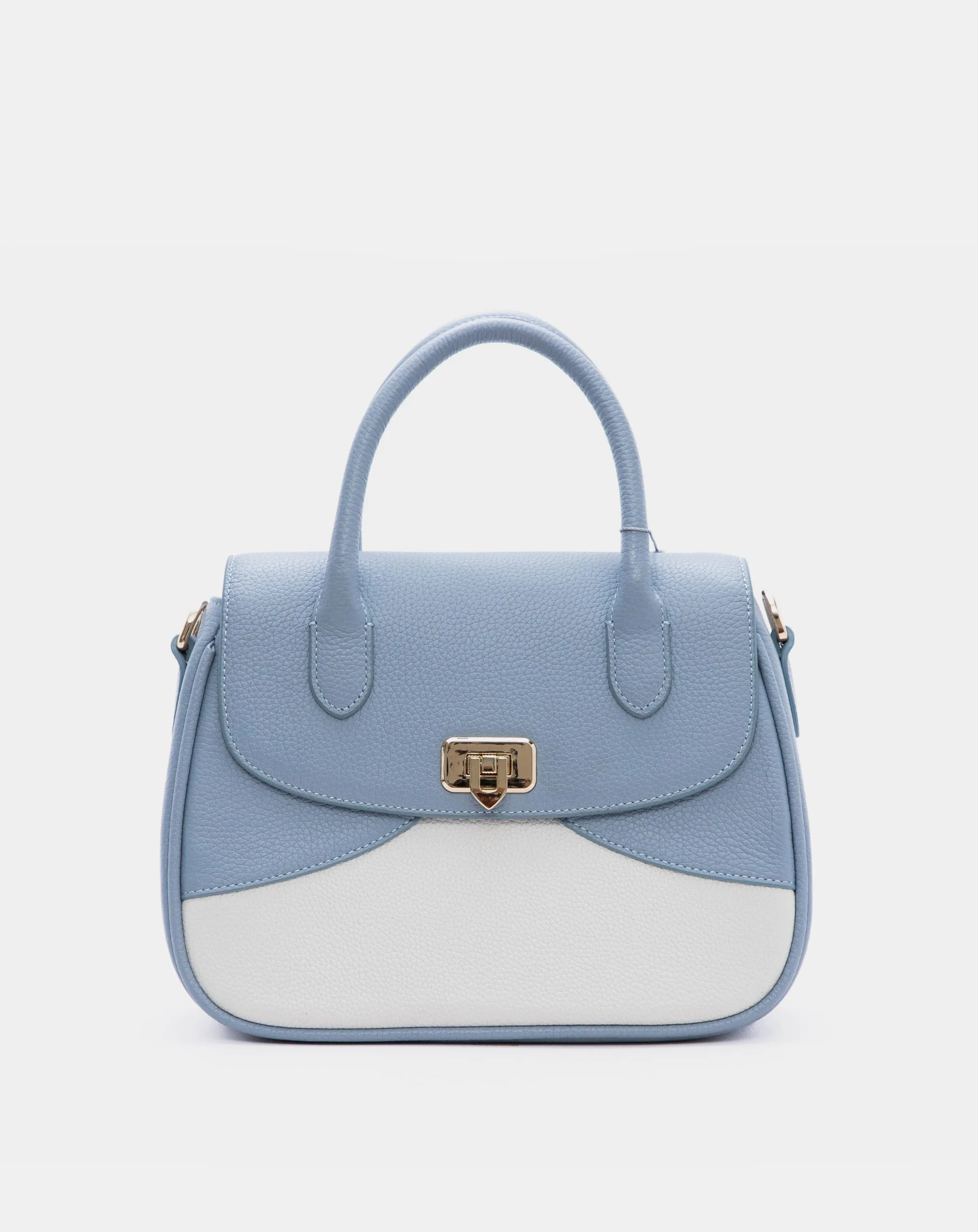 Trapezoid Leather Handbag 9TNBH171 - Ảnh 10