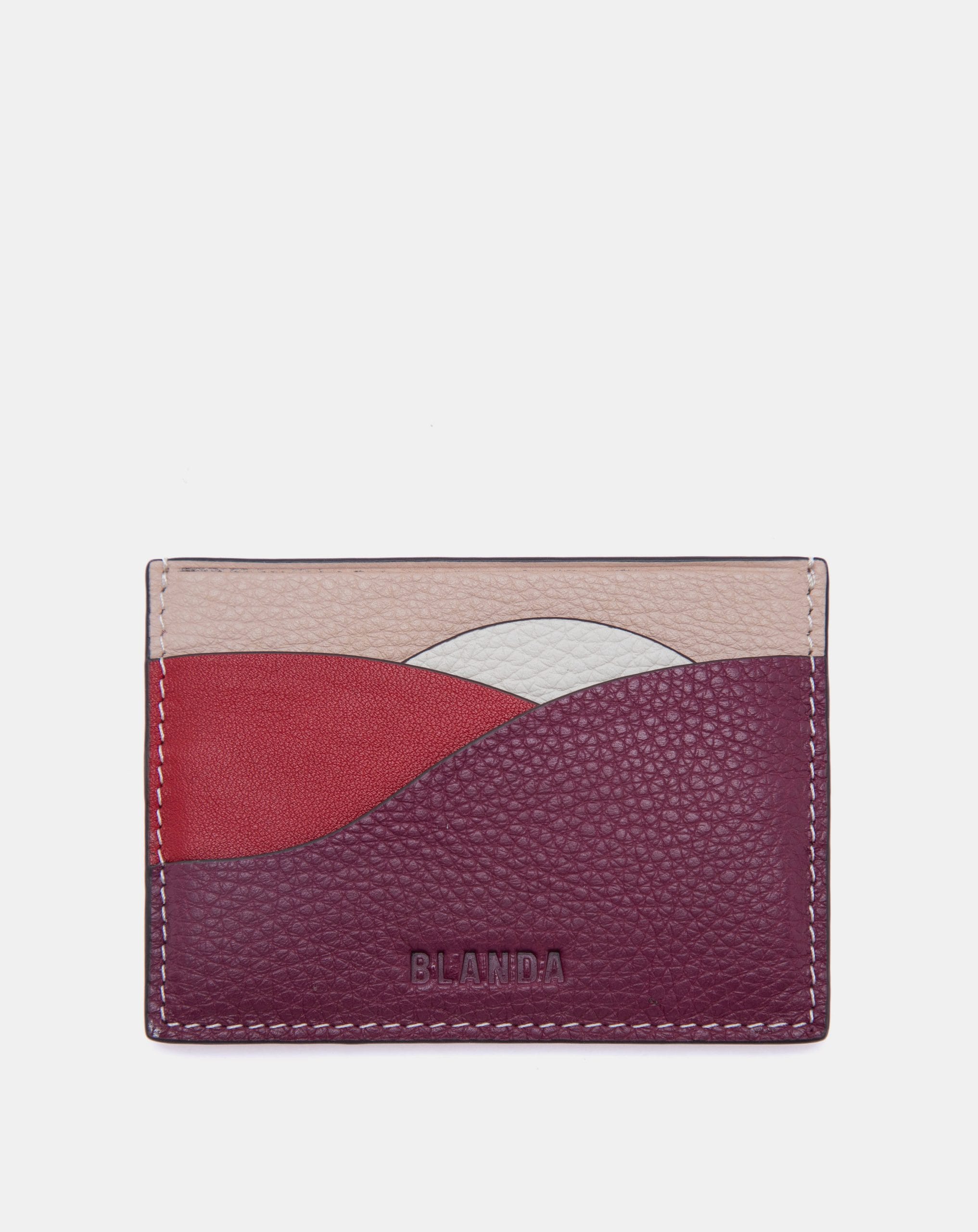 Wave Genuine Leather Card Holder 7VNDB93 - Ảnh 2